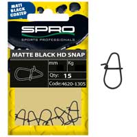 SPRO | Matte Black HD Snap | 9,5kg bis 35kg