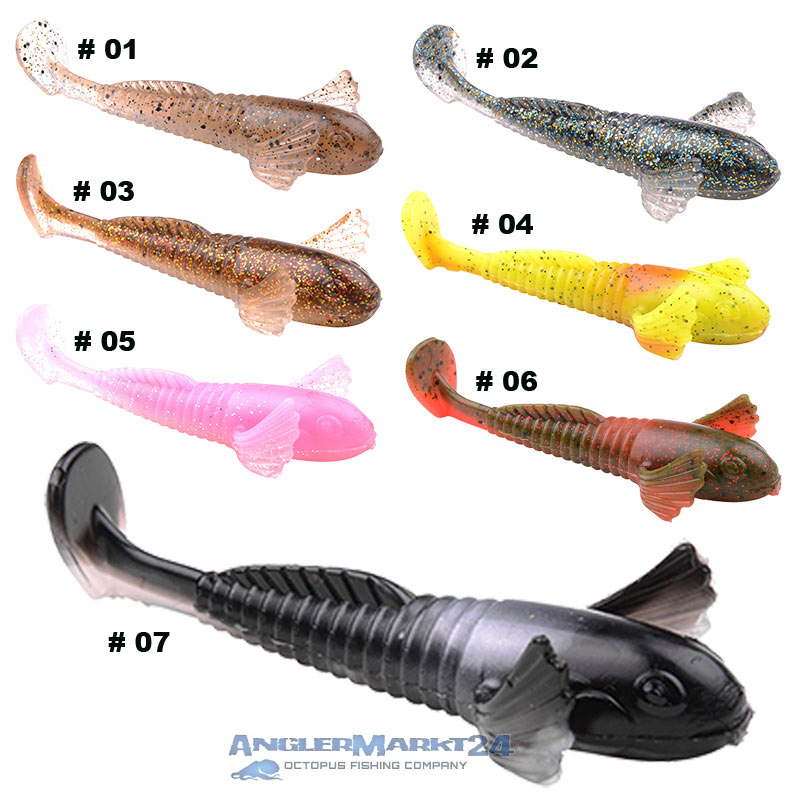 3 Stück SPRO "SHY GOBY" 10cm Farbauswahl SB-Packung