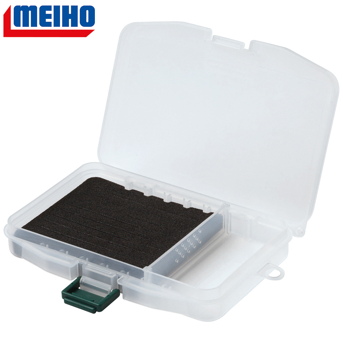 MEIHO Slit Form Case F-7 Köderbox mit geschlitzter Hartschaumeinlage